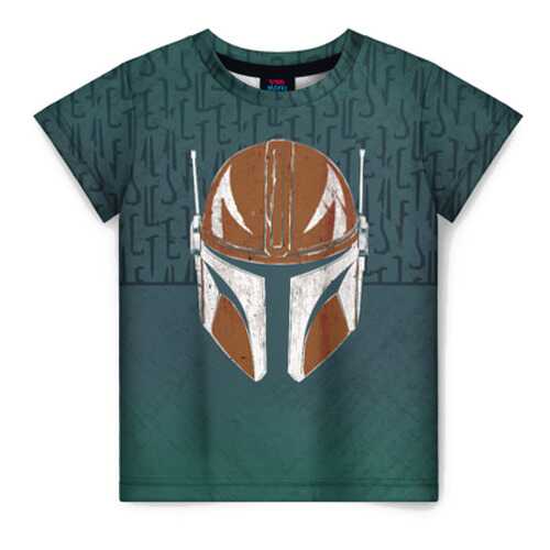 Детская футболка ВсеМайки 3D The Mandalorian, размер 104 в Детки