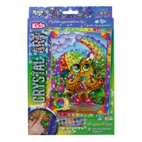 Поделка Danko Toys Crystal Art Сова и радуга Cart-01-10 в Детки