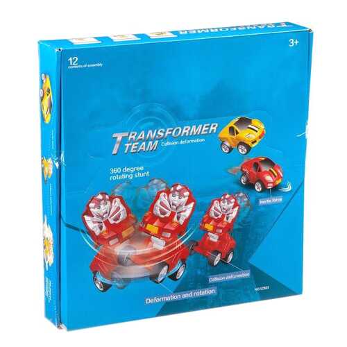 Набор трансформер Shenzhen toys Машина-робот, 12 штук Л79574 в Детки