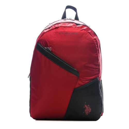 Рюкзак детский U.S. POLO Assn., PLCAN9100 цвет: красный/черный в Детки